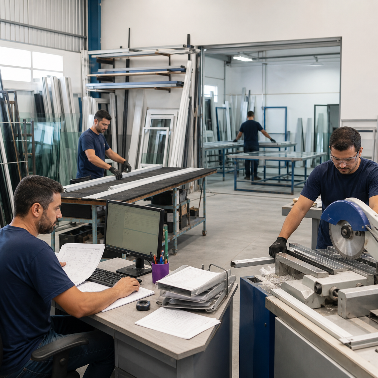 Do orçamento à produção: como organizar o fluxo de uma serralheria